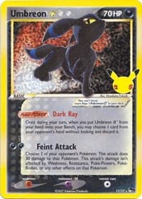 Umbreon Gold Star